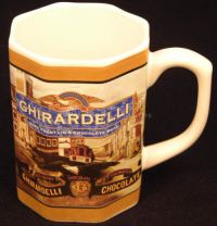 GHIRARDELLI Chocolate Coffee Mug